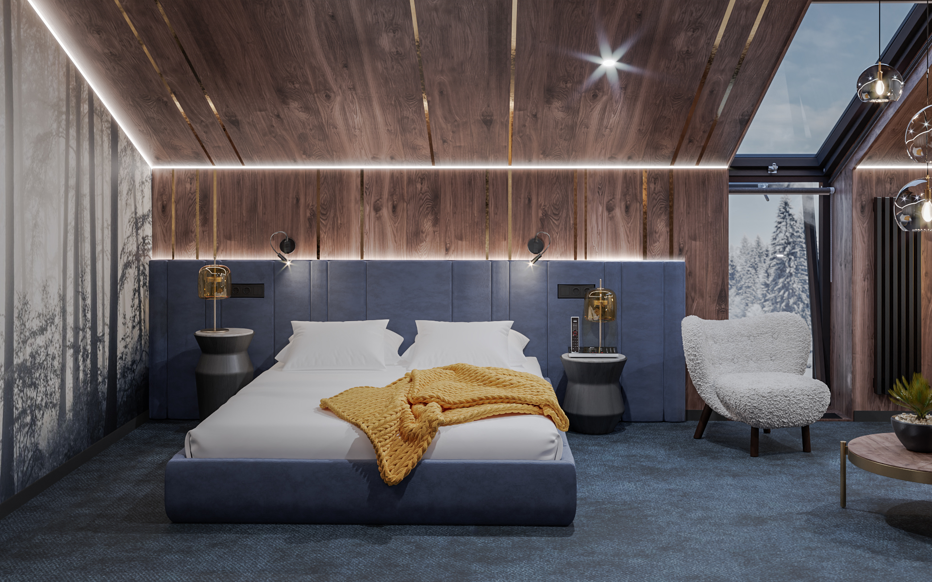 orbit boutique hotel design and fitout junior suite