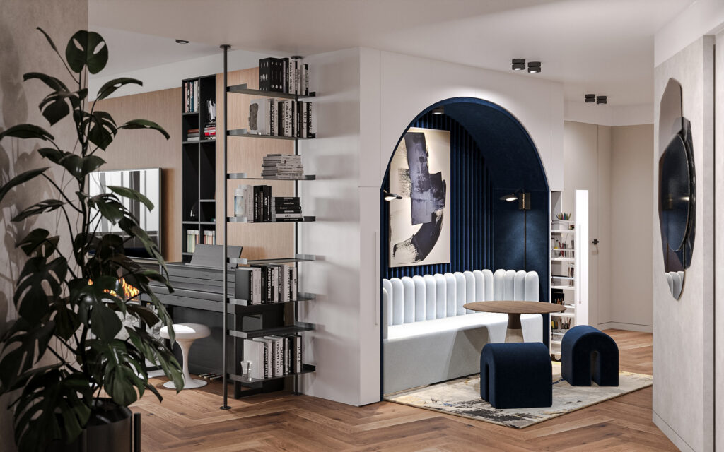 parkview luxury apartment design and fitout contemporary kids area