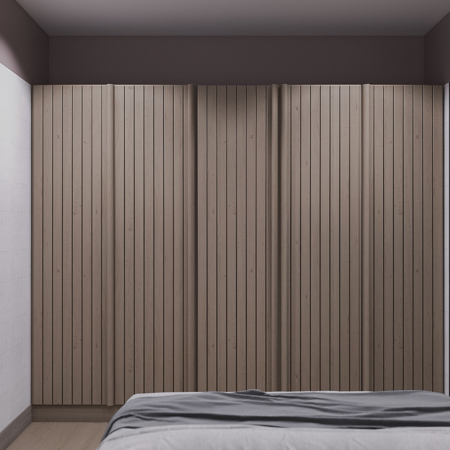 benonno luxury villa design and fitout modern minimalist bedroom 06