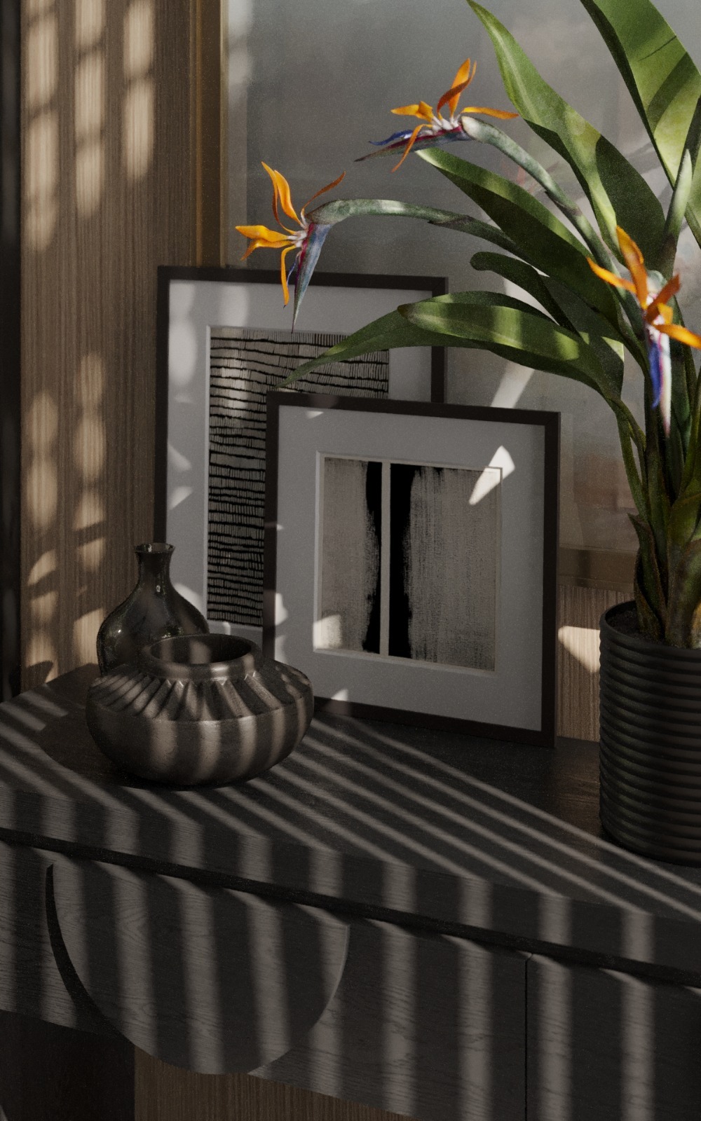 luxury villa artistico design and fitout modern entrance