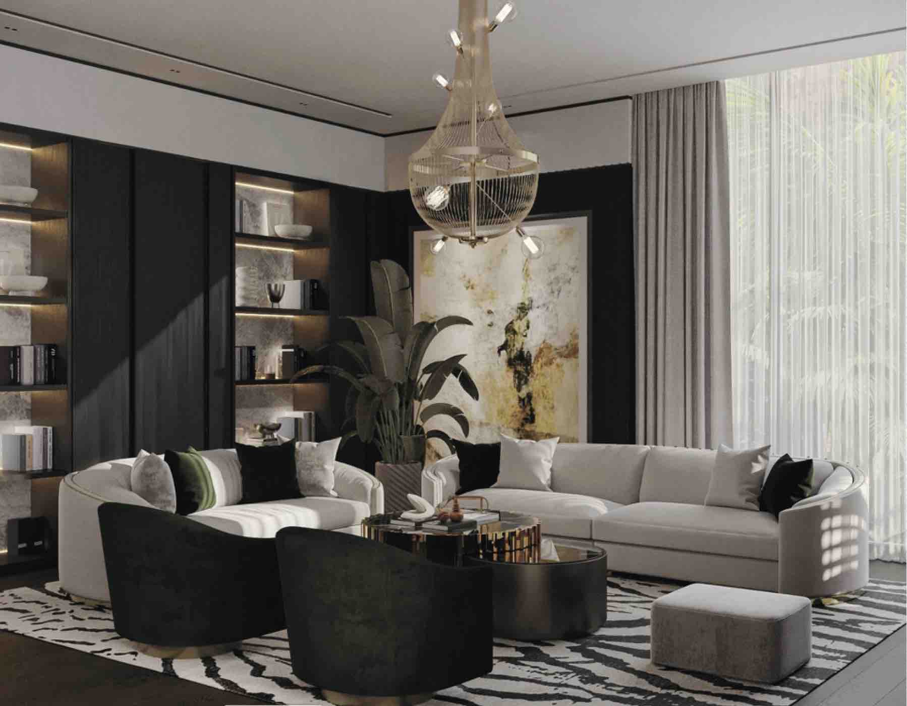 luxury villa artistico design and fitout modern living