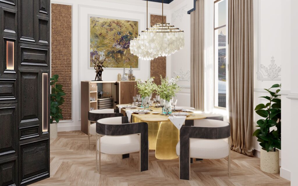 raffles luxury hotel design and fitout signature suite living