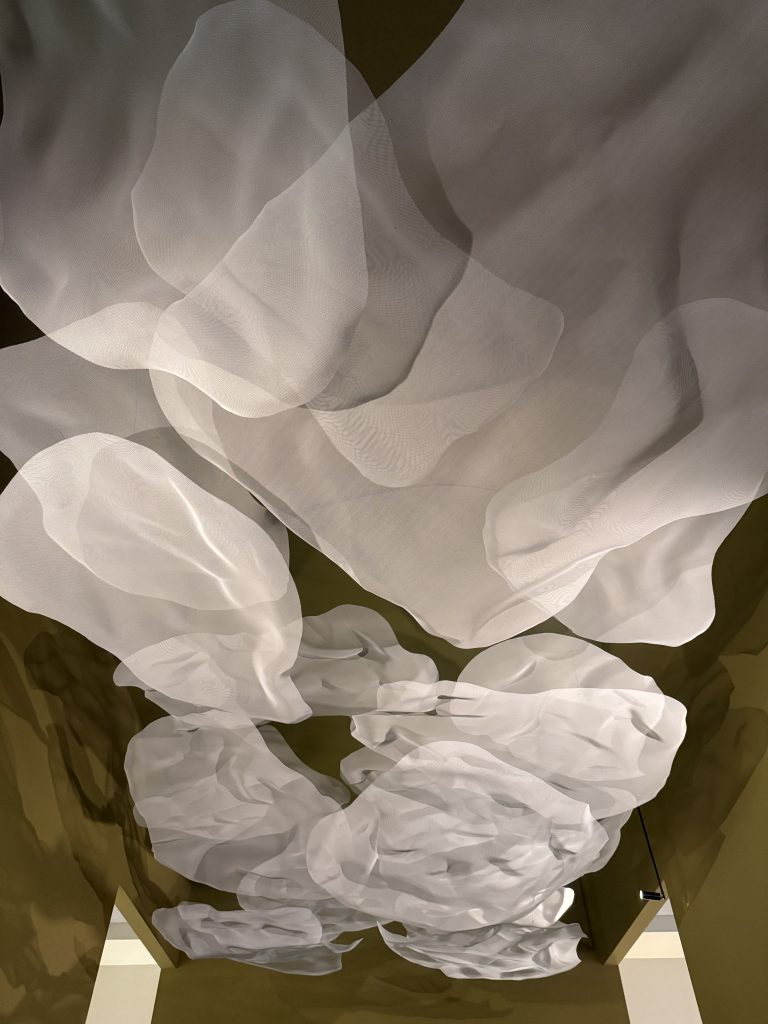 Special elements of fabric comes alive in this design exquisitely made